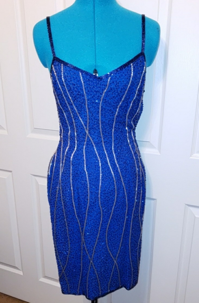Beaded Retro Cocktail Dress